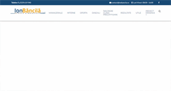 Desktop Screenshot of ionbancila.ro